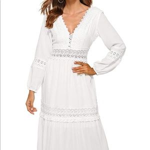 Long sleeve maxi dress